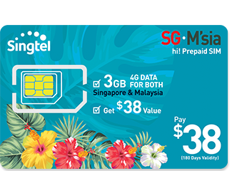 Singtel - hi! SIM Card - $38