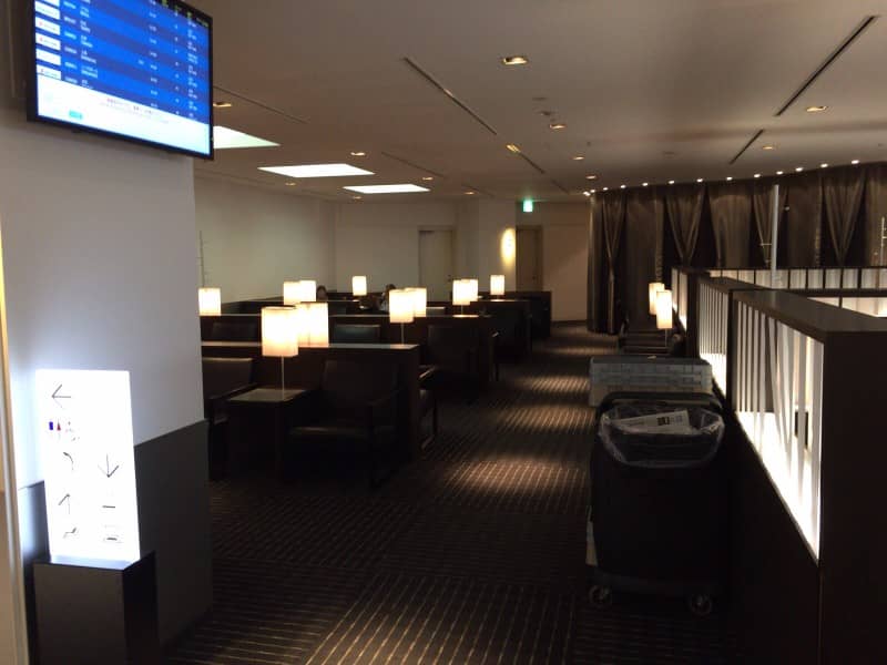 成田空港ANAラウンジ第4サテライト-室内の様子