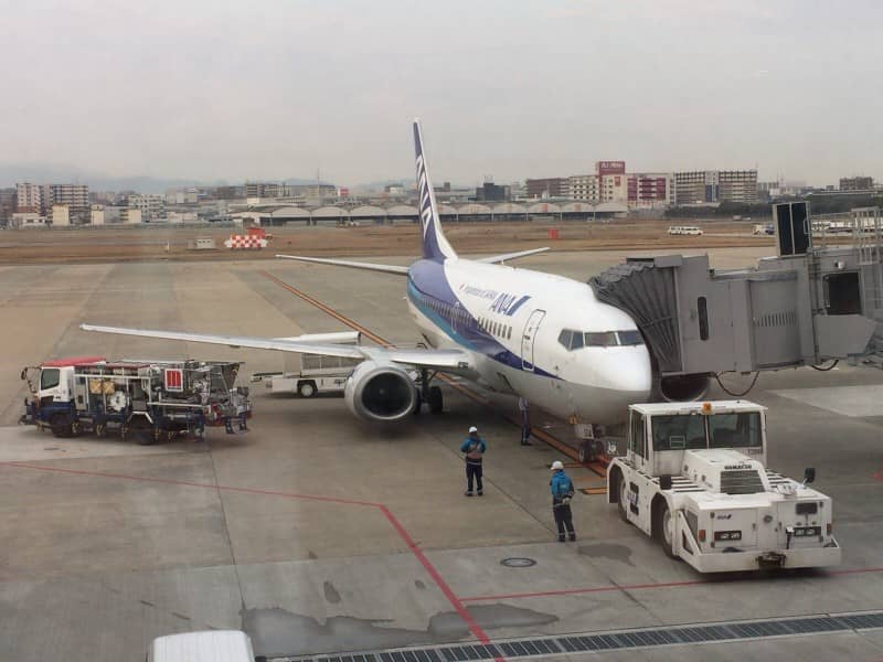 ANA2142便機体＠福岡空港