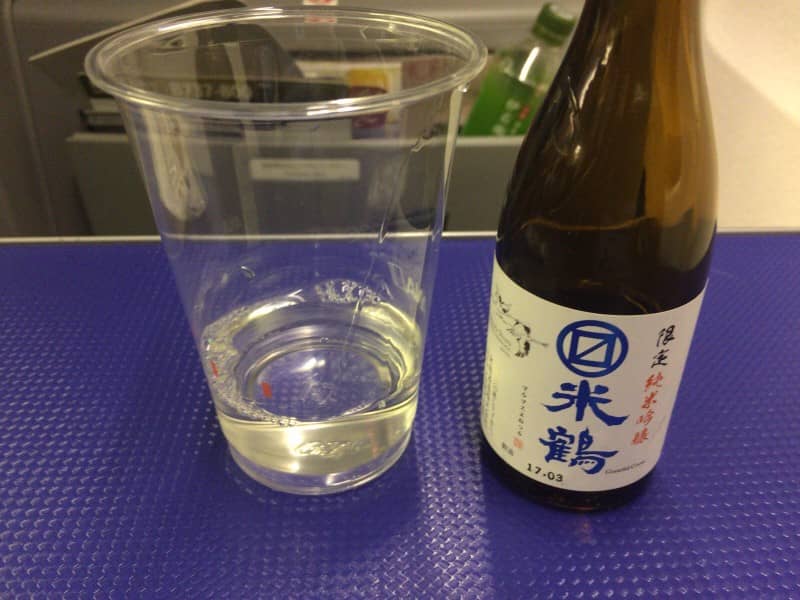 ANA2145便-プレミアムクラス日本酒