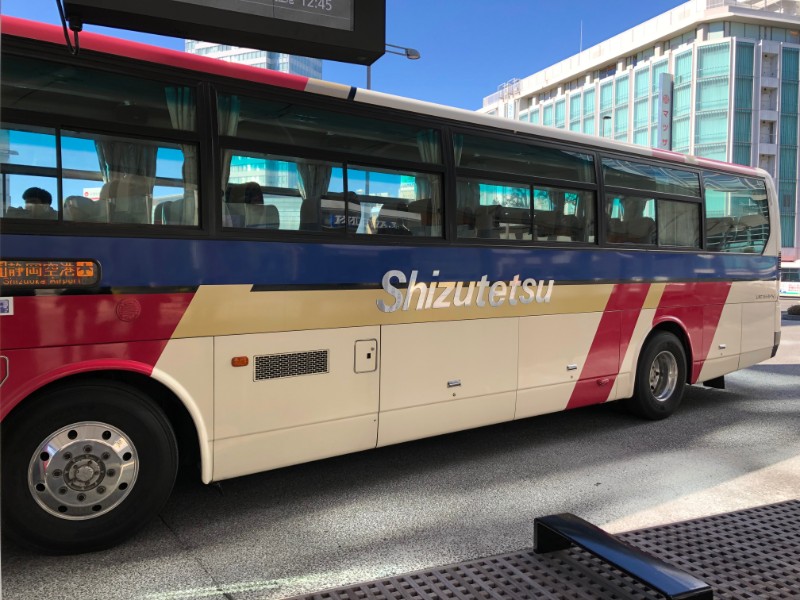 静岡駅からバスで富士山静岡空港へ