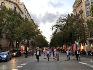 「CERVESERIA CATALANA」までの道