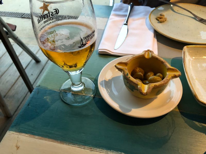 チリンギートエスクリバ@バルセロナ-ビール