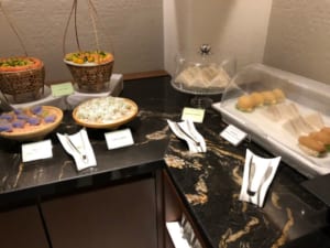 シルバークリスラウンジ＠タイ・スワンナプーム空港-食事メニュー