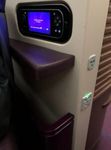 タイ航空A350-900ビジネスクラスシート