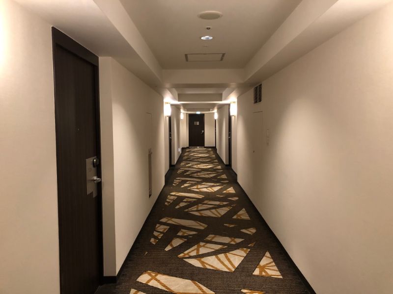 ヒルトン東京-客室階廊下