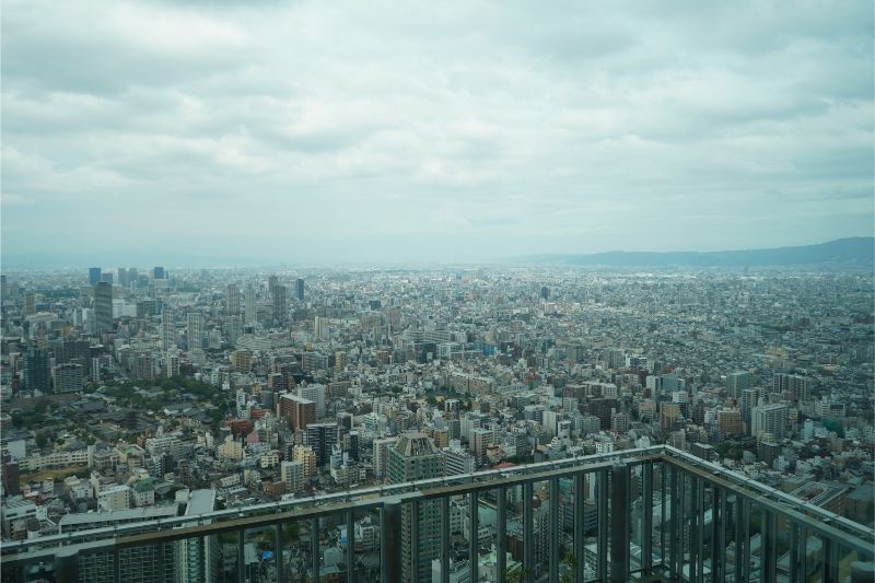 大阪マリオット都ホテル-客室からの眺め