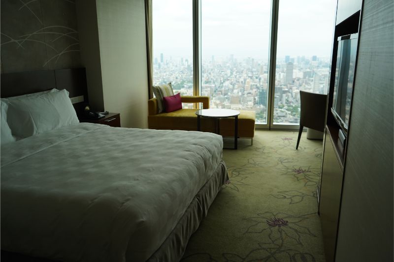 大阪マリオット都ホテル-客室内の雰囲気