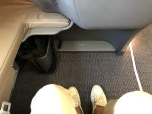 シンガポール航空A350-900（長距離仕様）-ビジネスクラスシート
