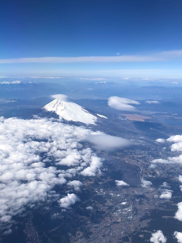 ANA991便（羽田-関空）-富士山