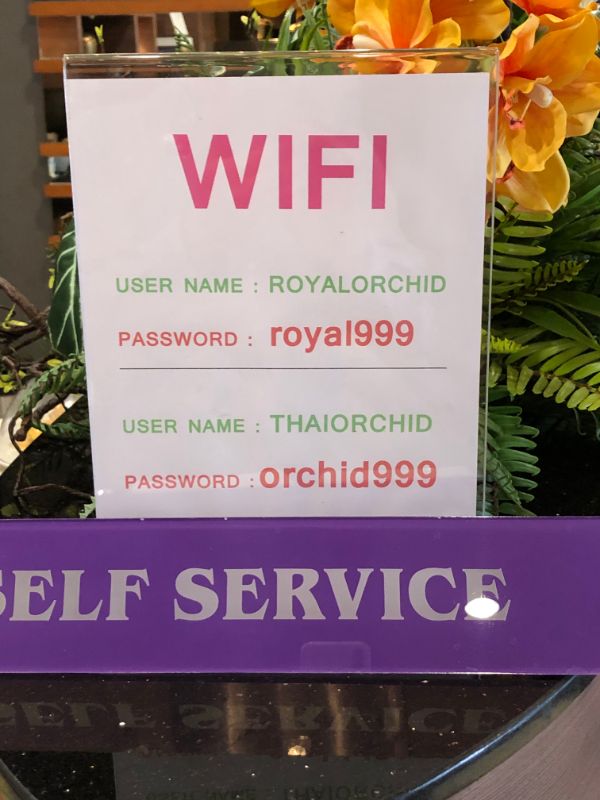 Royal Orchid Lounge＠チェンマイ国際空港-WiFiスピードテスト