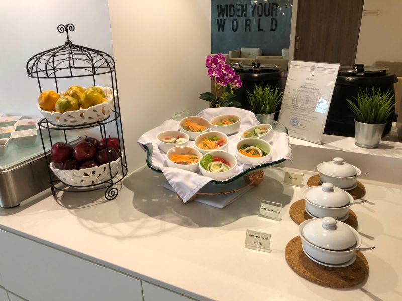 Turkish Airlines Orchid Lounge＠スワンナプーム国際空港-ミール類