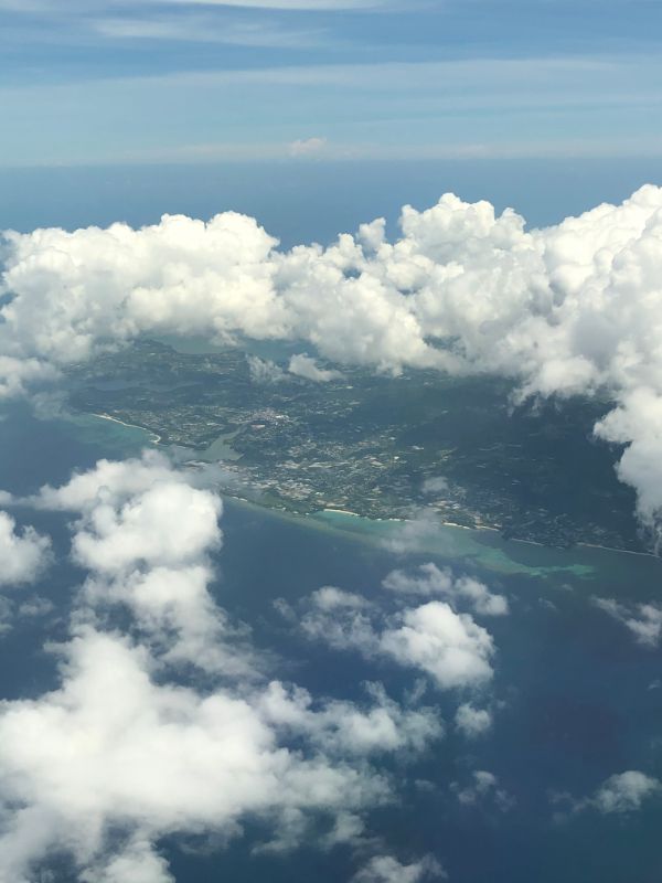 ANA471便-上空からの景色