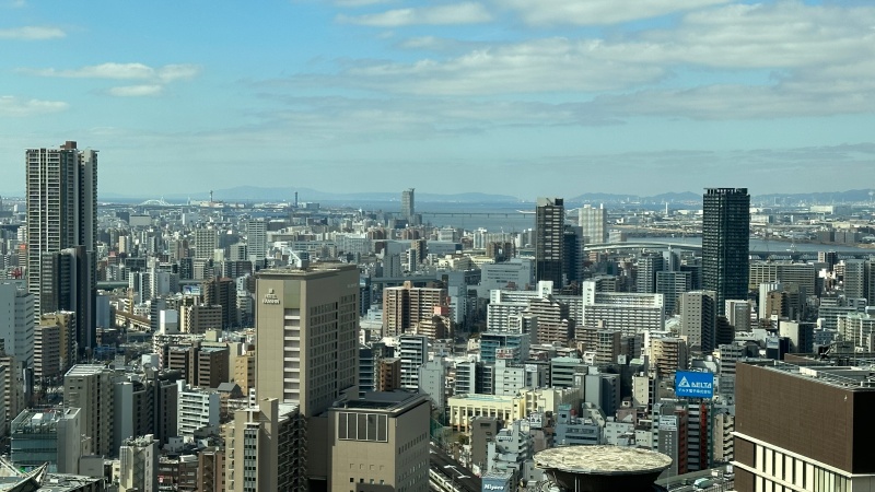 ザ・リッツ・カールトン大阪-客室からの眺め