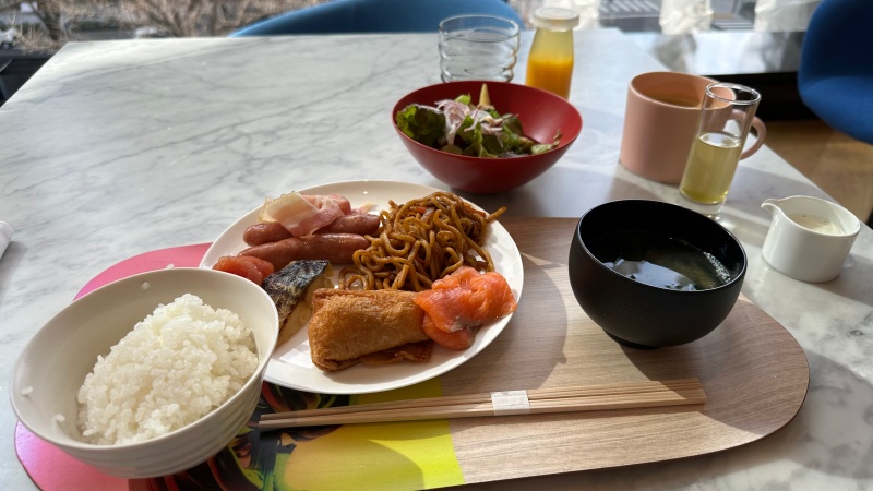 W大阪-朝食
