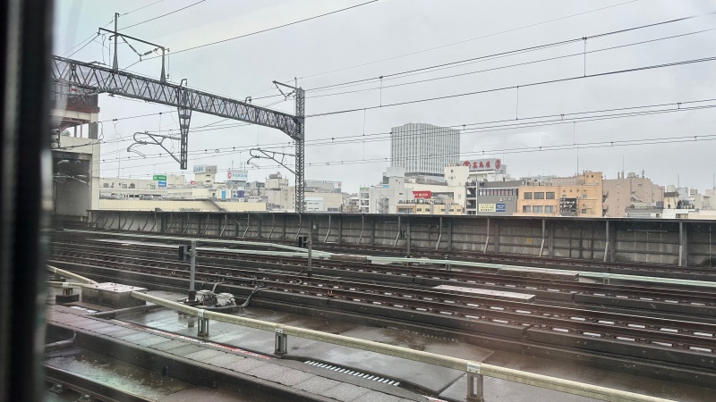 東北新幹線からの車窓