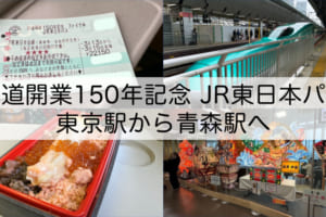 「鉄道開業150年記念ファイナル JR東日本パス」を使って東京駅から青森駅へ
