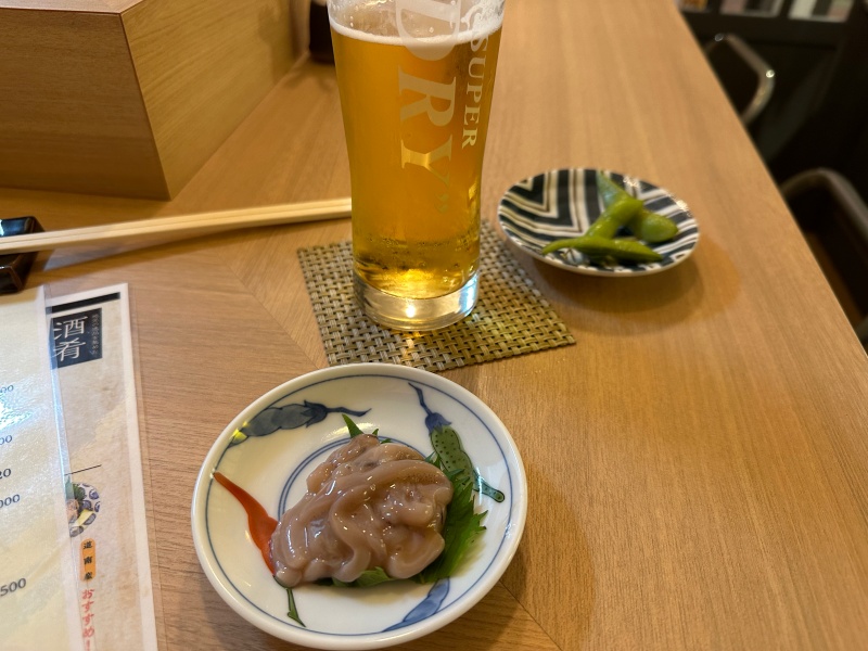 函館ブリ塩ラーメンと酒と肴カモン＠函館大門横丁