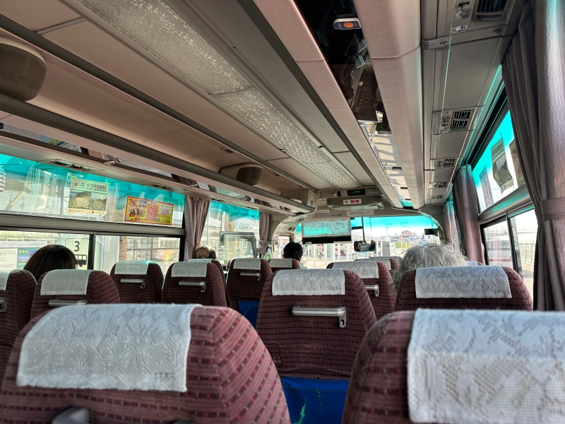 函館空席から函館駅へバスで移動