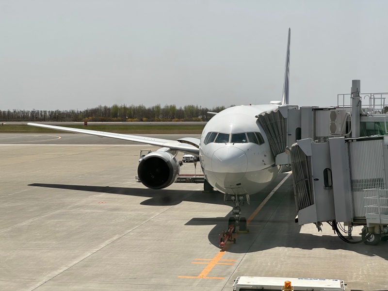 ANA(B767-300)-普通席-搭乗