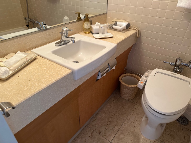 ホテルオークラ新潟-客室（スタンダード シングル）バスルーム