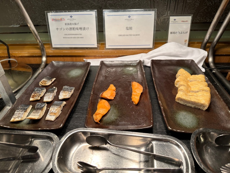 ホテルオークラ新潟-ビュッフェスタイル朝食