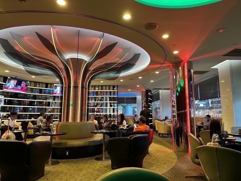 The Infinity Lounge（台湾桃園国際空港）-ラウンジ内の雰囲気