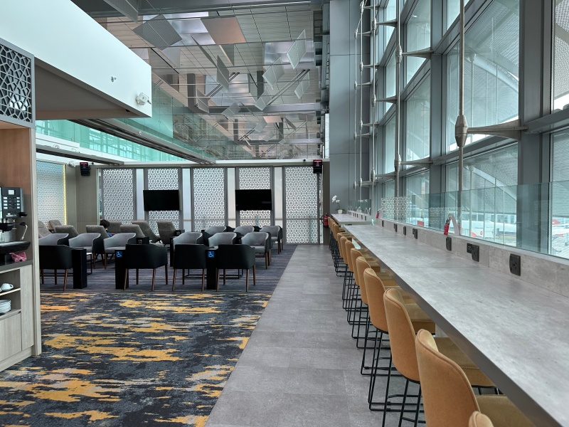 チャンギ国際空港(T3)「Marhaba Lounge」-ラウンジ内の雰囲気