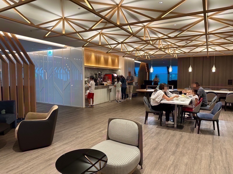 Oriental Club Lounge（台湾桃園国際空港）-ラウンジ内の様子
