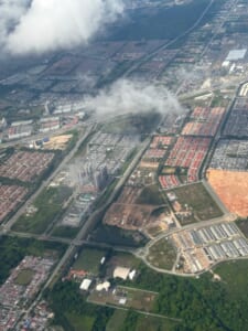 シンガポール航空SQ116（シンガポール-クアラルンプール）-着陸