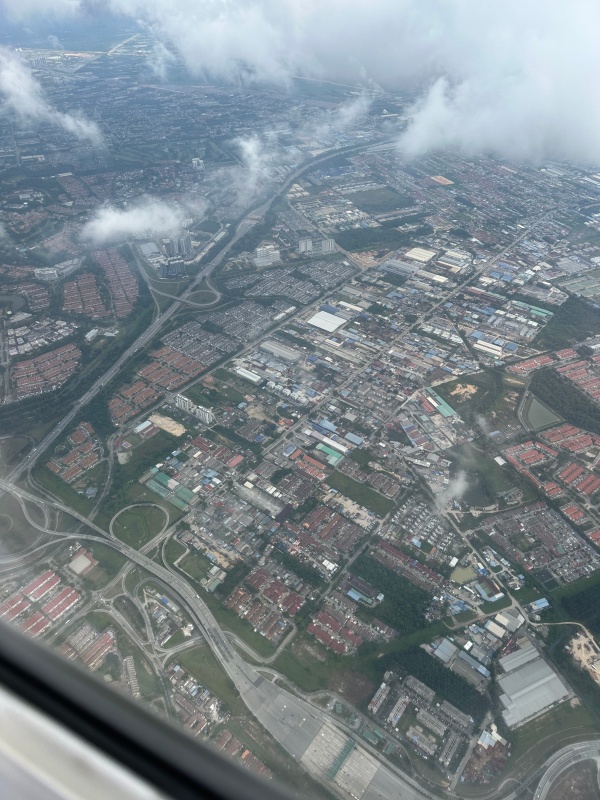 シンガポール航空SQ116（シンガポール-クアラルンプール）-着陸