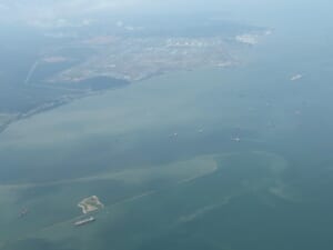 シンガポール航空SQ116（シンガポール-クアラルンプール）-離陸