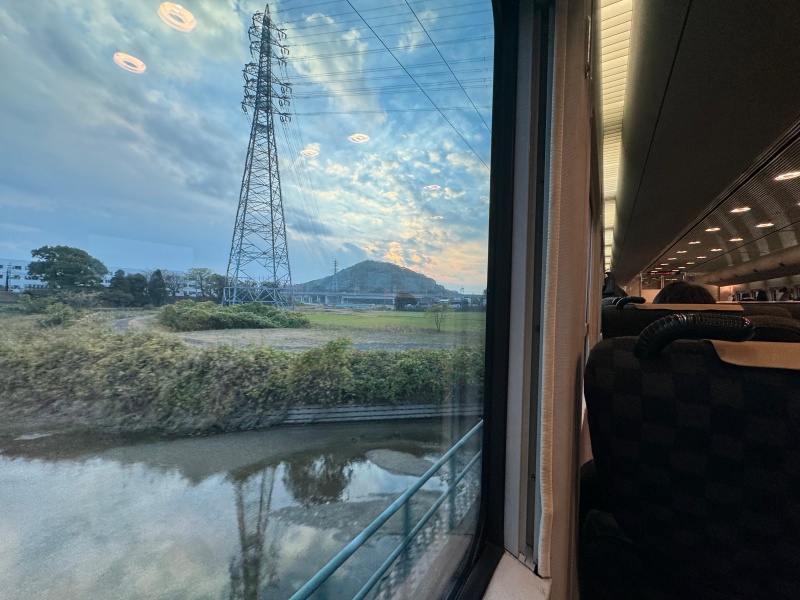 博多から佐賀へ特急電車で移動