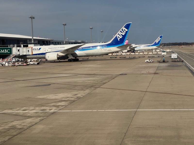 ANA航空機＠成田空港