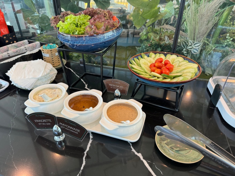 Le Saigonnais Business Lounge(ホーチミンシティ-タン・ソン・ニャット国際空港)-ミール＆ドリンク