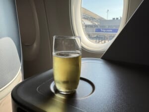 シンガポール航空（バンコク=シンガポール便:SQ705 A350-900）-ビジネスクラスシート