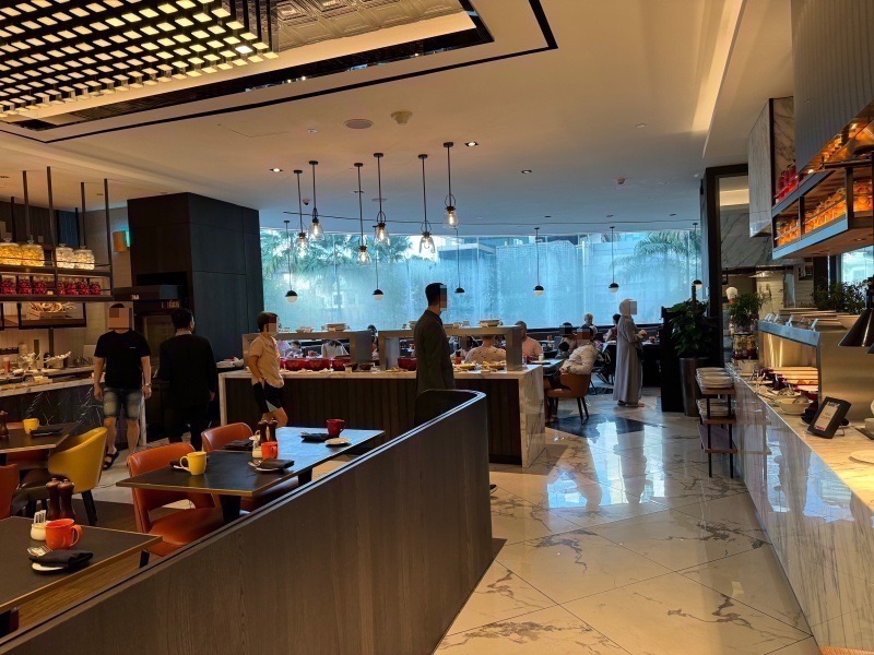 Renaissance Kuala Lumpur Hotel(ルネッサンスクアラルンプールホテル)-朝食ビュッフェ＠EVOLUTION