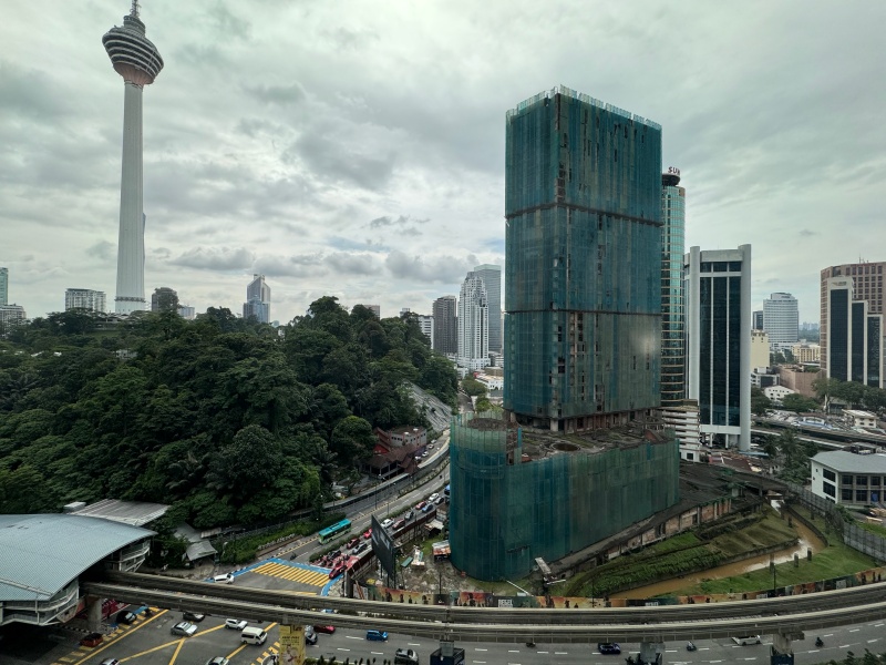 Renaissance Kuala Lumpur Hotel(ルネッサンスクアラルンプールホテル)-客室からの眺め