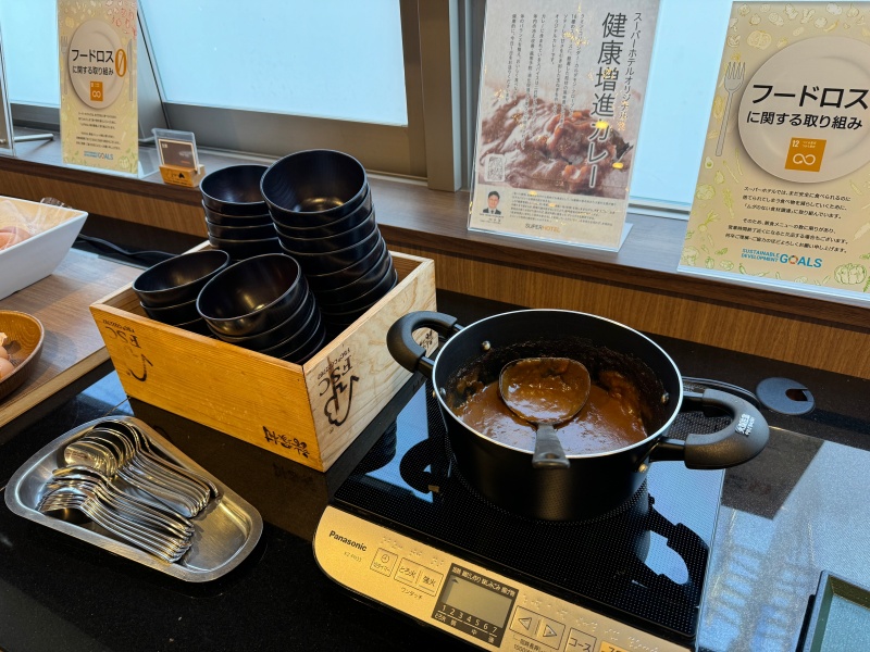 スーパーホテルPremier武蔵小杉駅前-朝食ビュッフェ