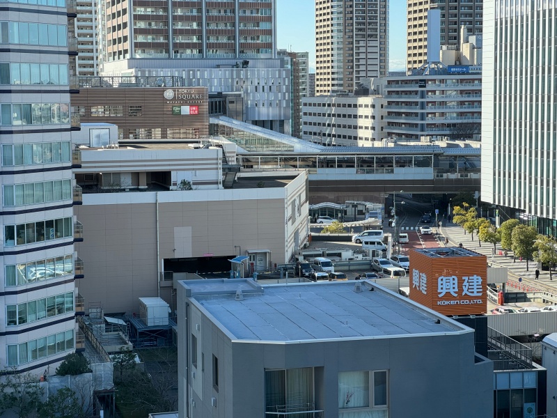 スーパーホテルPremier武蔵小杉駅前-客室内からの景色