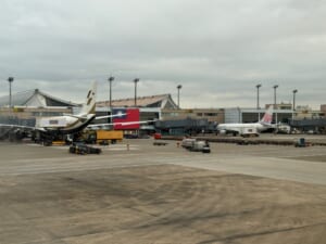 エバー航空（大阪（関西）=台北（桃園）便:BR131 B787-1000）-着陸
