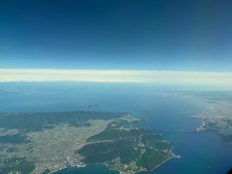 エバー航空（大阪（関西）=台北（桃園）便:BR131 B787-1000）-離陸