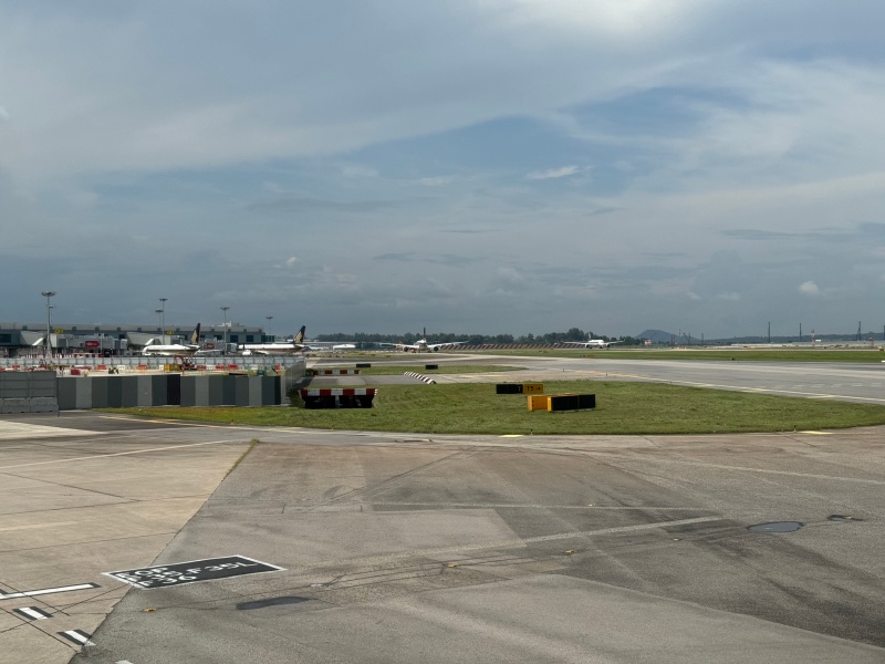 シンガポール航空（シンガポール-ハノイ便:SQ194 B737-800）-タキシング