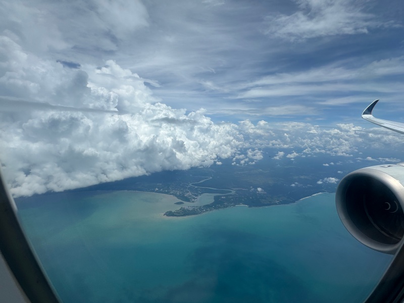 シンガポール航空（バンコク-シンガポール便:SQ705 A350-900）-着陸