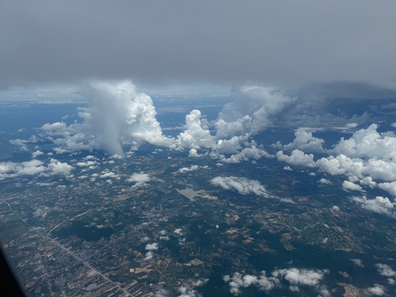 シンガポール航空（バンコク-シンガポール便:SQ705 A350-900）-離陸