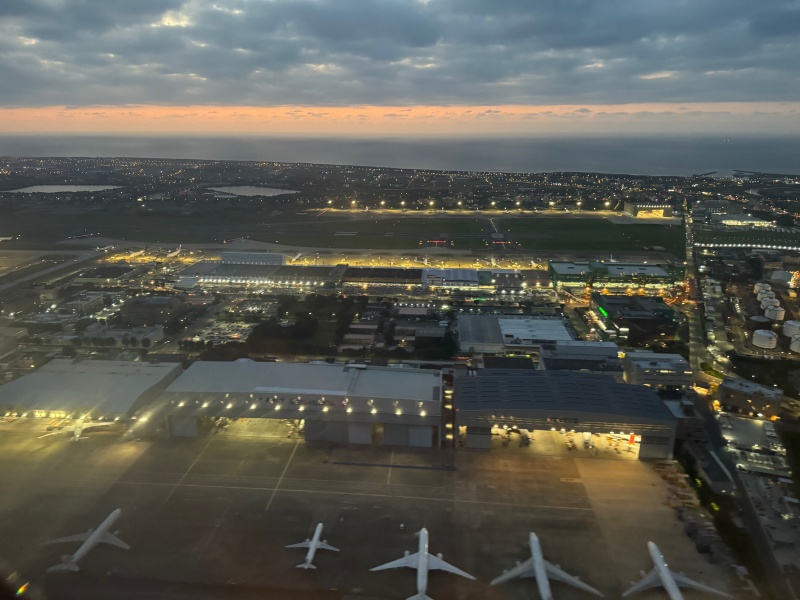 タイ航空（台北（桃園）-バンコク便:TG635 A330-300）-離陸