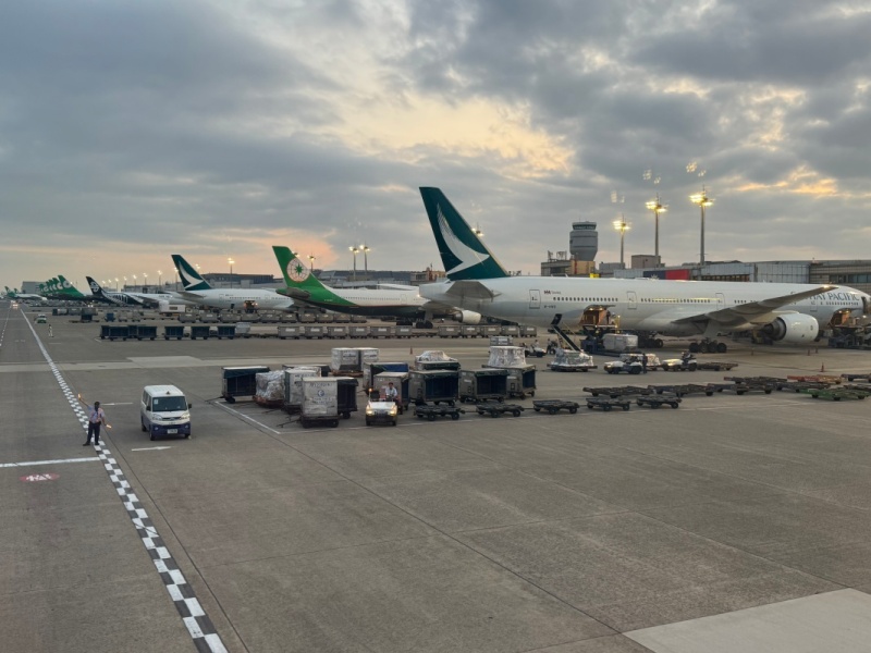 タイ航空（台北（桃園）-バンコク便:TG635 A330-300）-タキシング