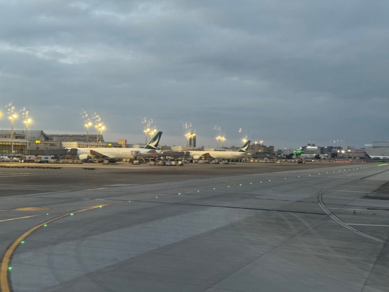 タイ航空（台北（桃園）-バンコク便:TG635 A330-300）-タキシング