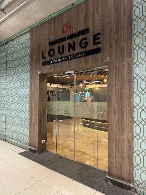 Turkish Airlines Lounge＠バンコク・スワンナプーム国際空港-エントランス