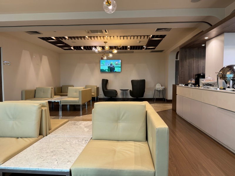 Turkish Airlines Lounge＠バンコク・スワンナプーム国際空港-ラウンジ内の雰囲気